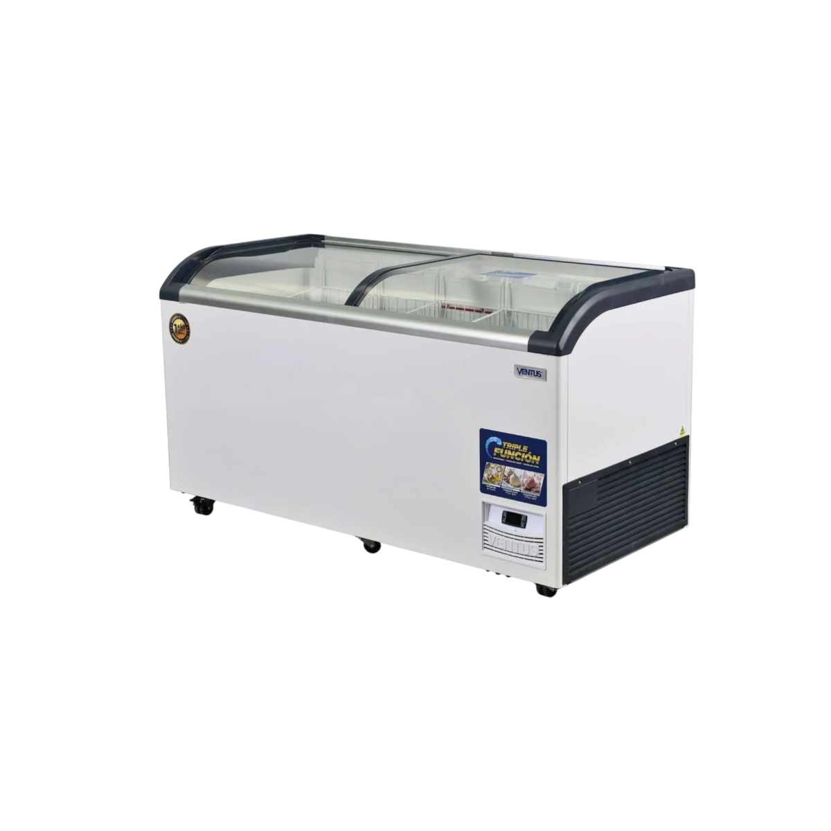 Conservadora Vidrio Semicurvo CTV-520Q PRO - Ventus