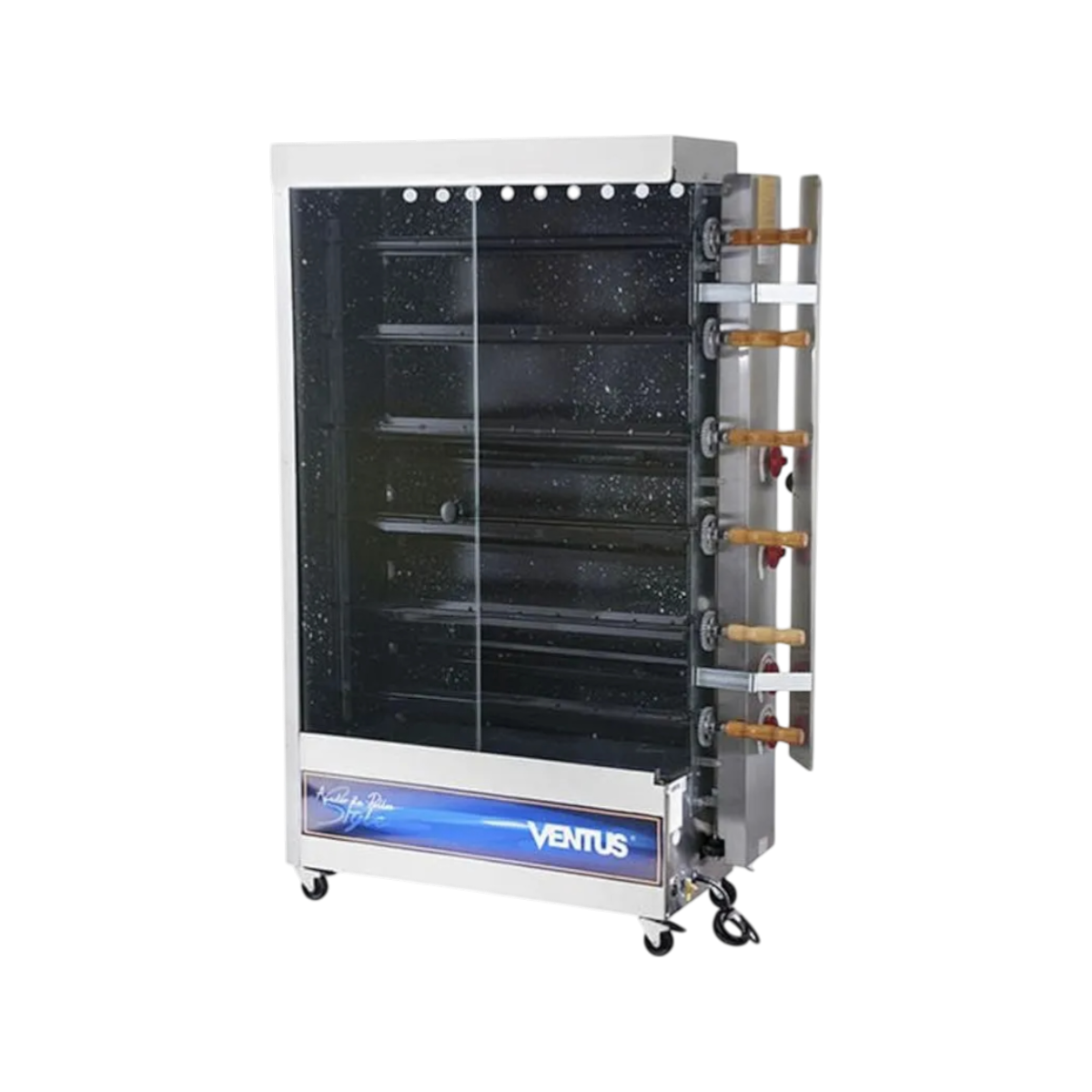 Asador De Pollo 6 Esp. Quem.Tubular Mod/Pr-634N Pr-634N - Ventus